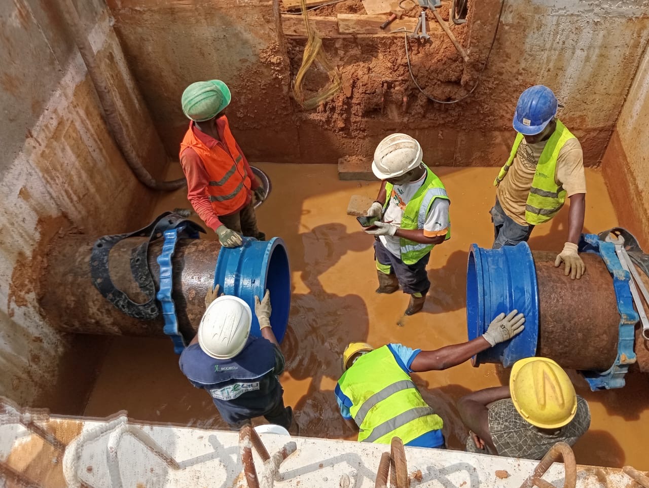 Pose de tuyauterie et réseau hydraulique